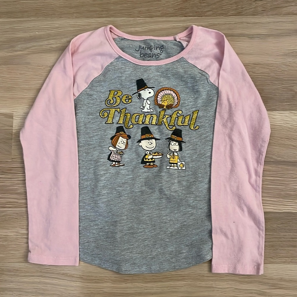 VGUC Raglan Thanksgiving size 5